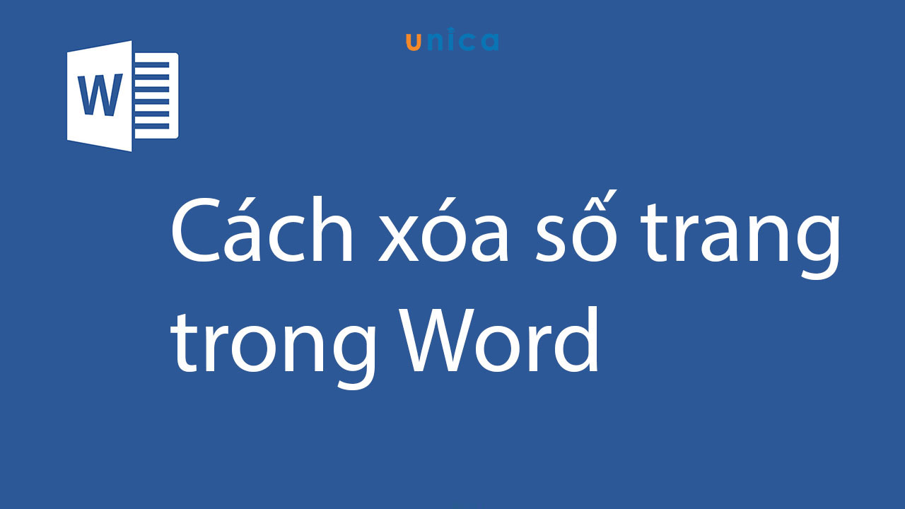 Mách bạn cách bỏ đánh số trang trong Word đơn giản