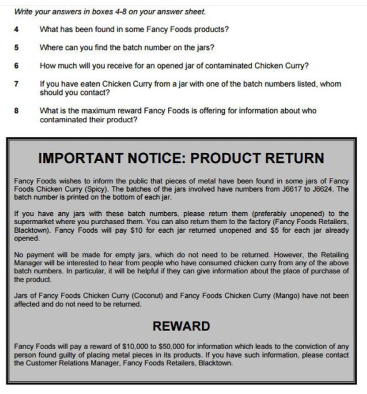 Dạng bài Short answer questions - Trả lời câu hỏi ngắn