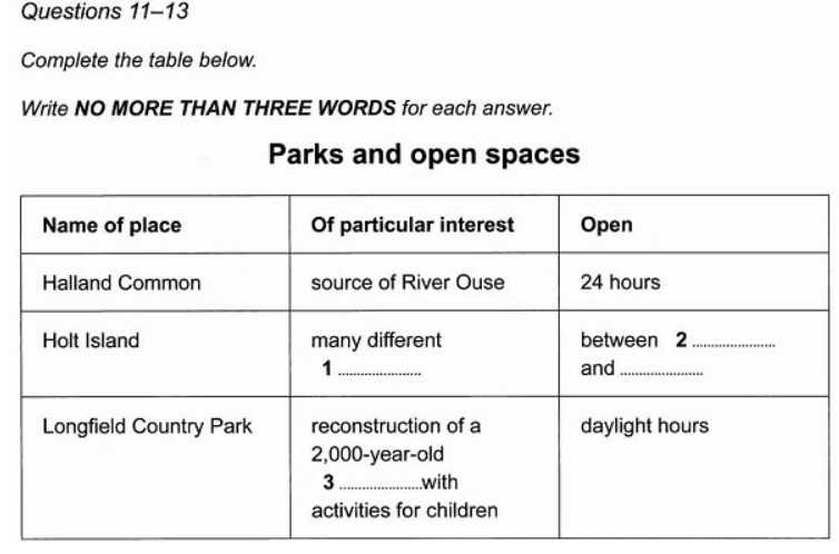 Dạng bài Gap Fill