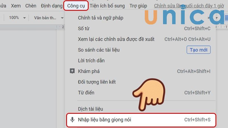 Cách nhập văn bản bằng giọng nói trên word - Hình 1