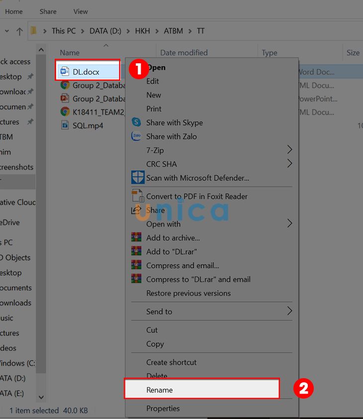 Cách mở file word bị khóa bằng cách đổi tên - Hình 1