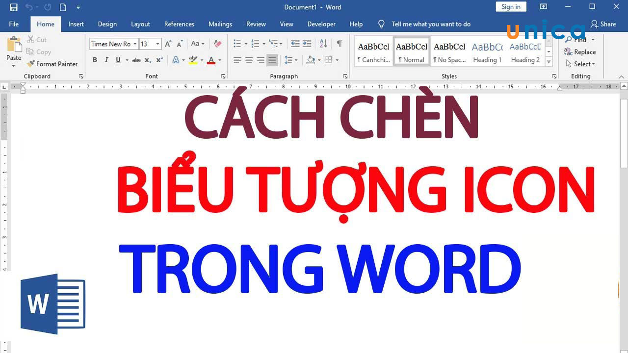 Cách chèn icon vào word giúp văn bản trực quan và thu hút hơn