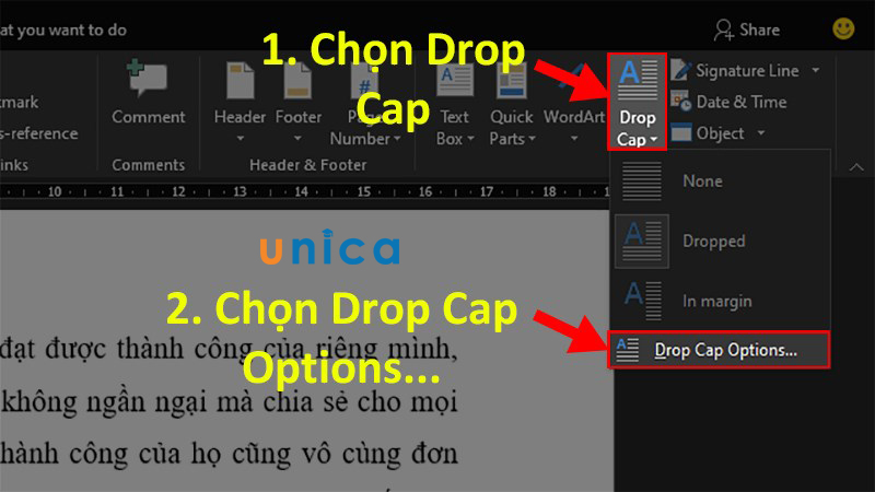 Chinh-sua-Dropcap-trong-Word