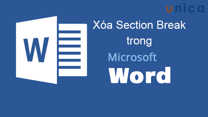 Cách xóa Section break trong word đơn giản nhất