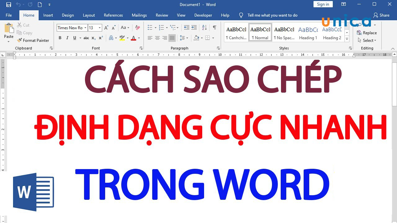 Sao chép định dạng trong Word chỉ mất 5 giây