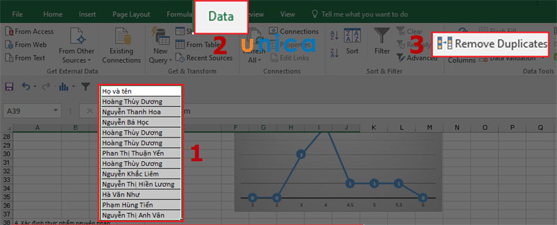 cach-loc-trung-trong-excel-1