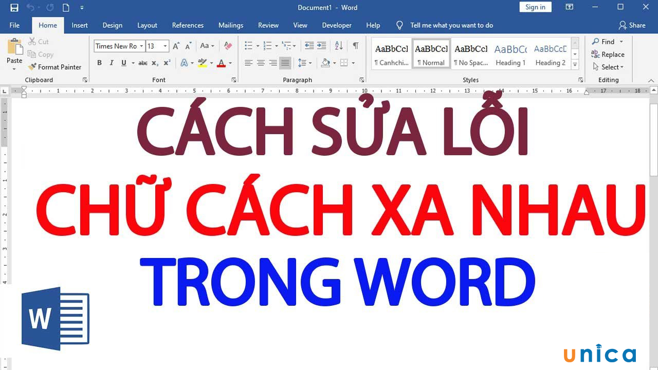 Cách sửa lỗi cách chữ trong word cho mọi phiên bản 100% thành công