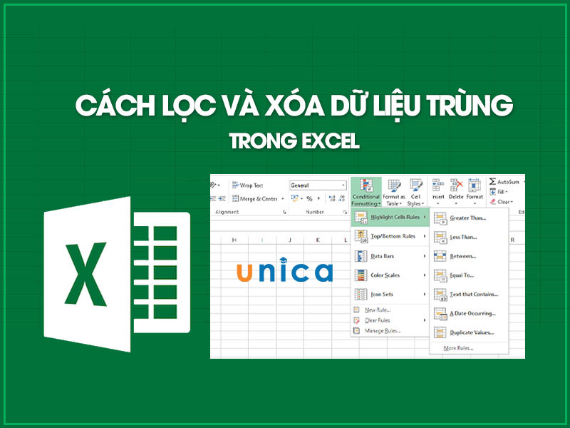 Cách xóa dữ liệu trùng trong Excel siêu đơn giản, nhanh chóng