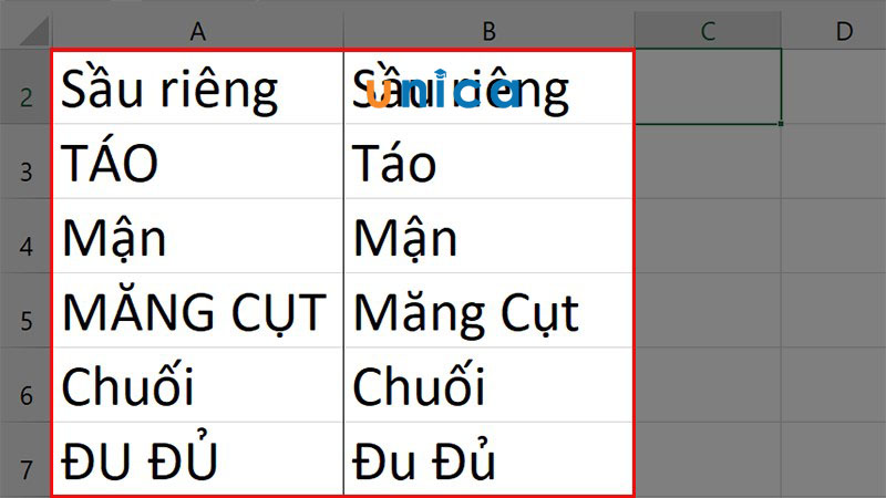 so-sanh-du-lieu-2-cot-trong-exce-1