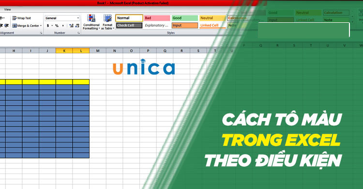 Hướng dẫn cách tô màu dữ liệu trùng trong Excel siêu đơn giản