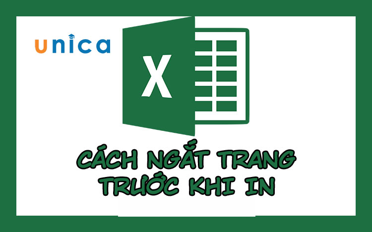 Cách ngắt trang trong Excel thao tác vài giây