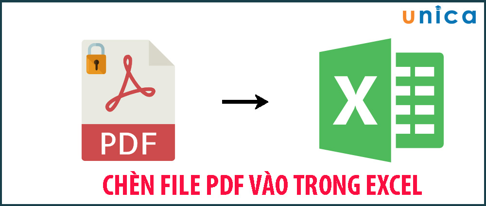 Cách chèn File PDF vào Excel chi tiết nhất