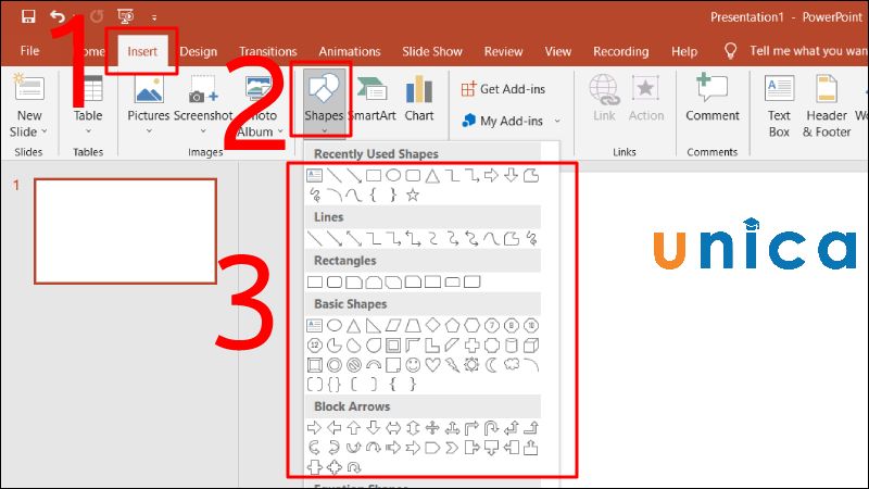 Hướng dẫn cách chèn hình ảnh bên trong hình biểu tượng (Shapes) trong Word  - Học Excel Online Miễn Phí