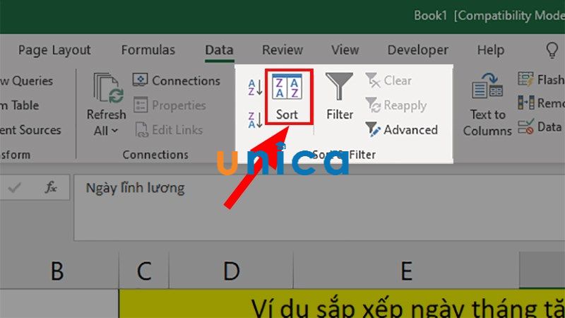Cach-sap-xep-ngay-thang-trong-Excel