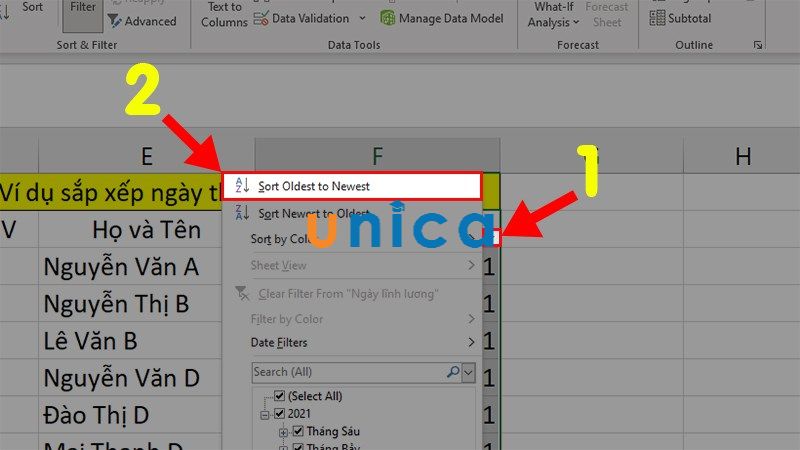Cach-sap-xep-ngay-thang-trong-Excel