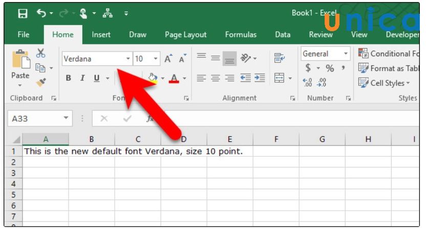Cai-dat-Font-chu-mac-dinh-trong-Excel