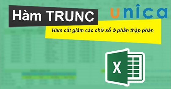 Hàm TRUNC trong Excel: Cú pháp và cách sử dụng từ A-Z