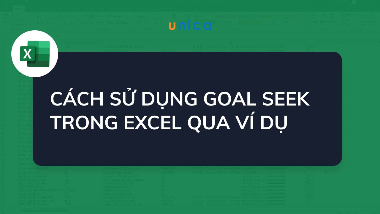 Cách sử dụng Goal Seek trong Excel đơn giản và nhanh chóng