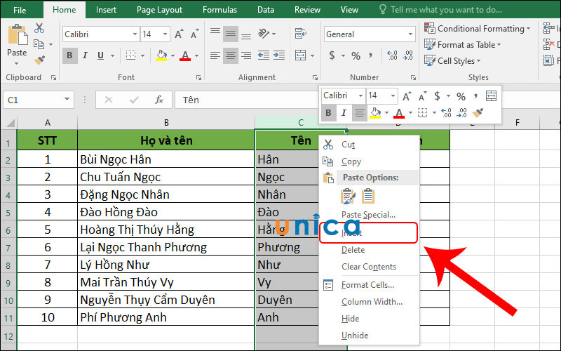 cach-sap-xep-ten-theo-thu-tu-abc-trong-excel-12