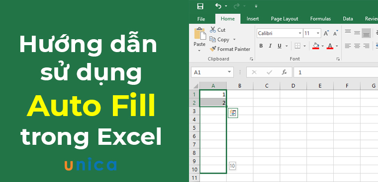 Autofill excel là gì? Cách dùng Autofill điền dữ liệu tự động