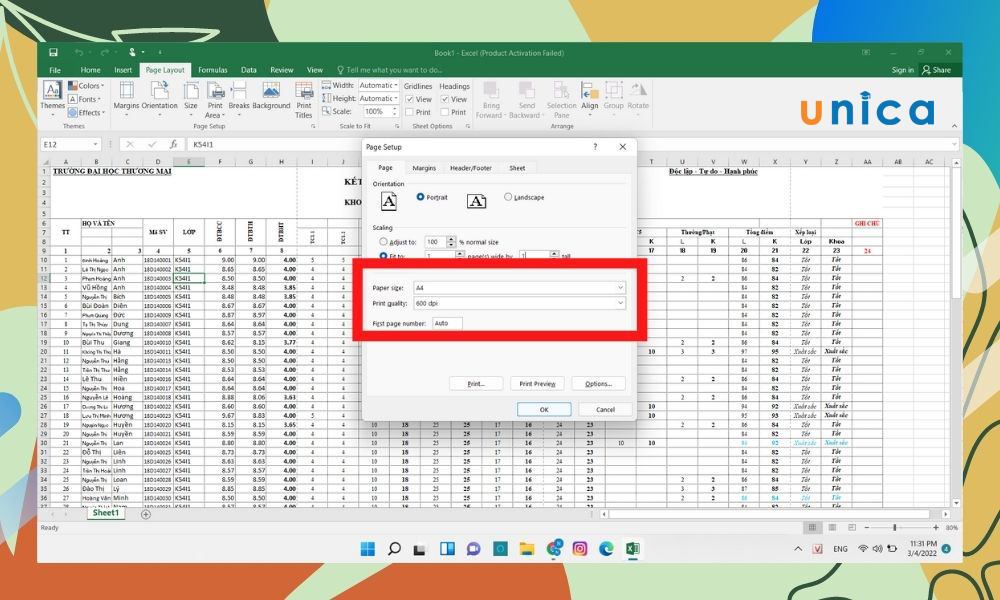 In-Excel-vua-trang-giay-A4-bang-Page-Layout-4