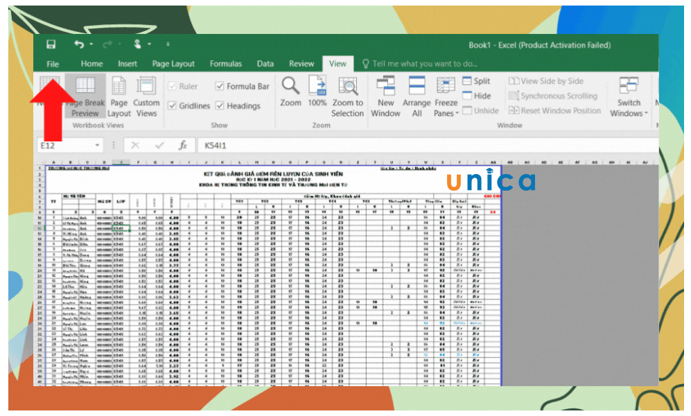In-Excel-vua-trang-giay-A4-bang-Page-Break-Preview