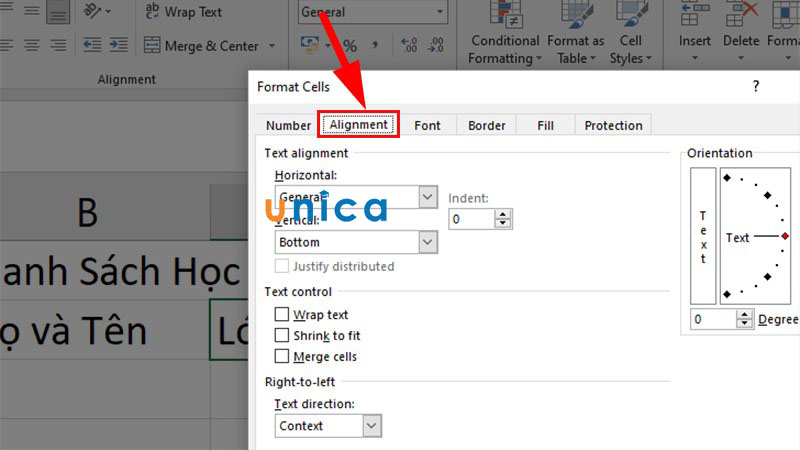 cach-can-giua-trong-excel-14