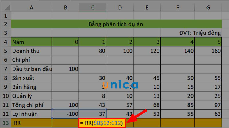 cach-tinh-irr-trong-excel-4