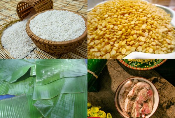 Nguyên liệu làm bánh Tét