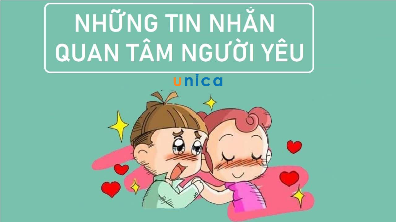 Quan tâm bạn gái qua tin nhắn