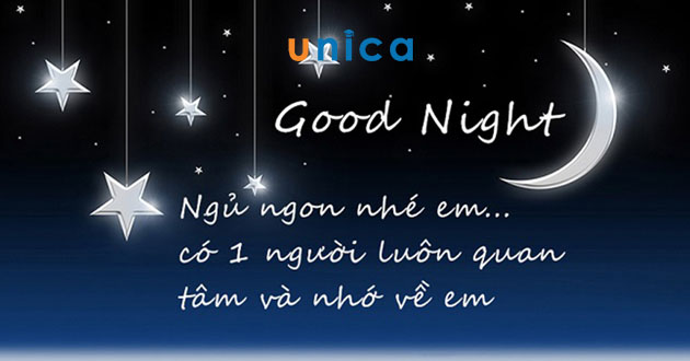 Tin nhắn chúc ngủ ngon làm bằng thơ
