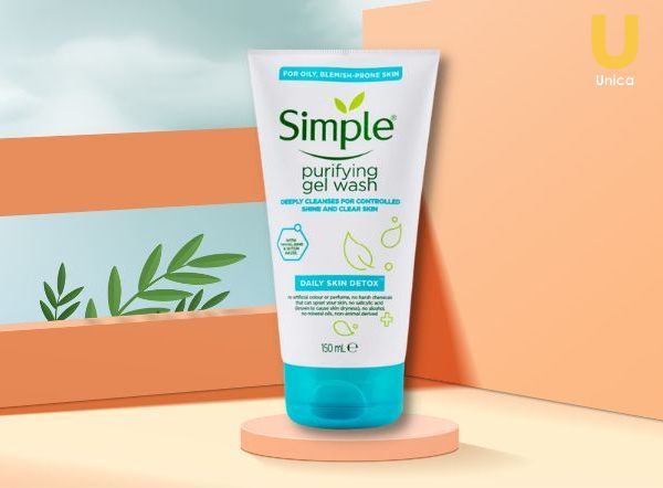Gel Rửa Mặt Simple Thanh Khiết, Giảm Bóng Nhờn 150ml Purifying Gel Wash