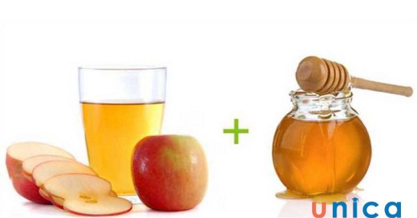 Trị thâm nám với mặt nạ mật ong và giấm táo