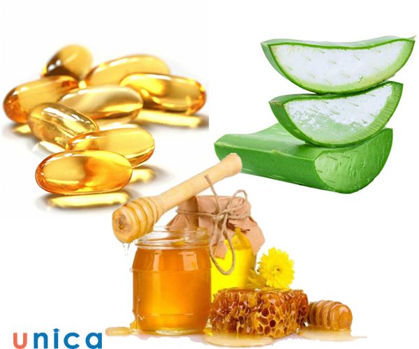 Làm đẹp da cùng nha đam, mật ong và vitamin E