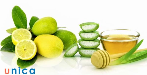 Mặt nạ nha đam, mật ong và chanh giúp sáng da