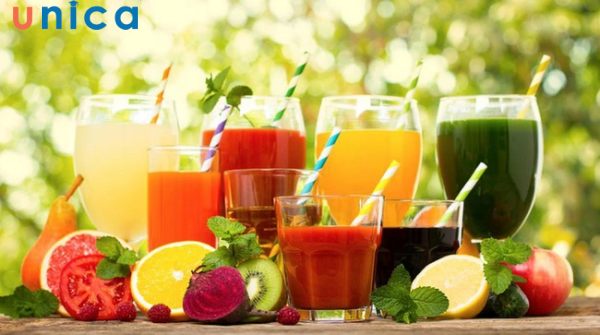 Uống nước ép trái cây giúp đẹp da
