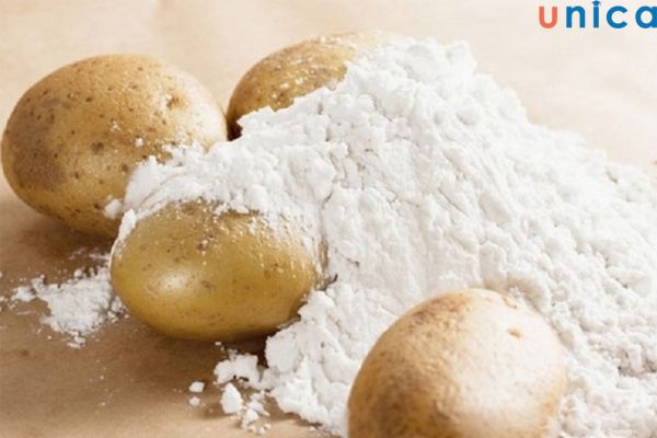 Mặt nạ làm từ khoai tây và bột gạo giúp đẩy lùi tế bào chết cho da