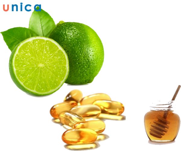 Mặt nạ chanh, mật ong và vitamin E cho làn da trắng sáng
