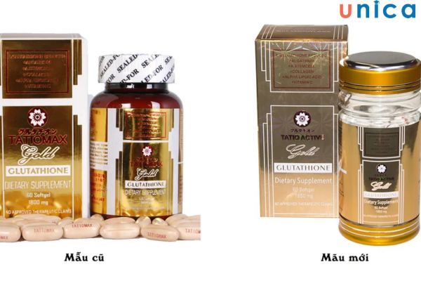 Viên uống trắng da toàn thân Tatiomax Gold Glutathione