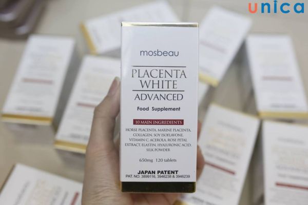 Mosbeau Placenta White của Nhật cho hiệu quả rất rõ chỉ sau 14 ngày