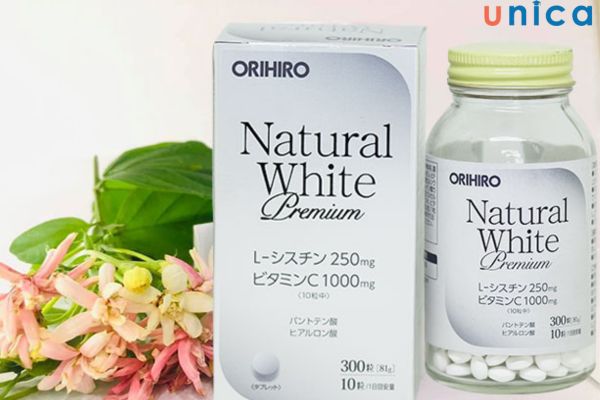 Viên uống Natural White Premium Orihiro giúp cải thiện mọi tình trạng da