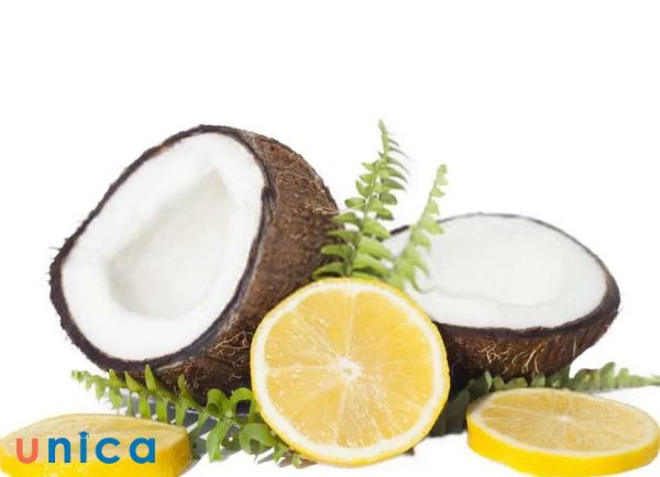 Mặt nạ chanh và dầu dừa giúp da mềm mại