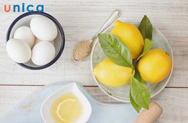 Mặt nạ giảm nhờn từ chanh và trứng gà