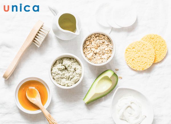 Mặt nạ bơ và yến mạch cho da trắng hồng