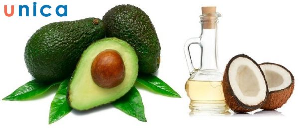 Làm mặt nạ dưỡng da từ dầu dừa và bơ