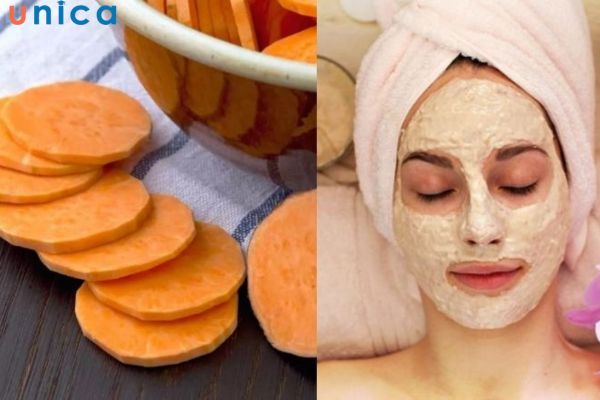 Mặt nạ khoai lang giúp chống viêm hiệu quả
