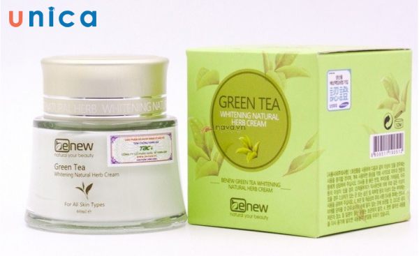 Green Tea Cream Benew được sản xuất tại Hàn Quốc
