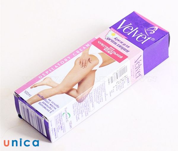 Kem tẩy lông velvet của Nga có thể tẩy lông nách