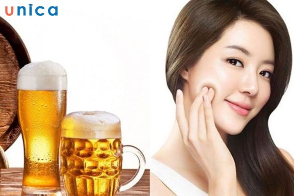 Phương pháp làm trắng da mặt bằng bia và lá tía tô được truyền lại từ dân gian