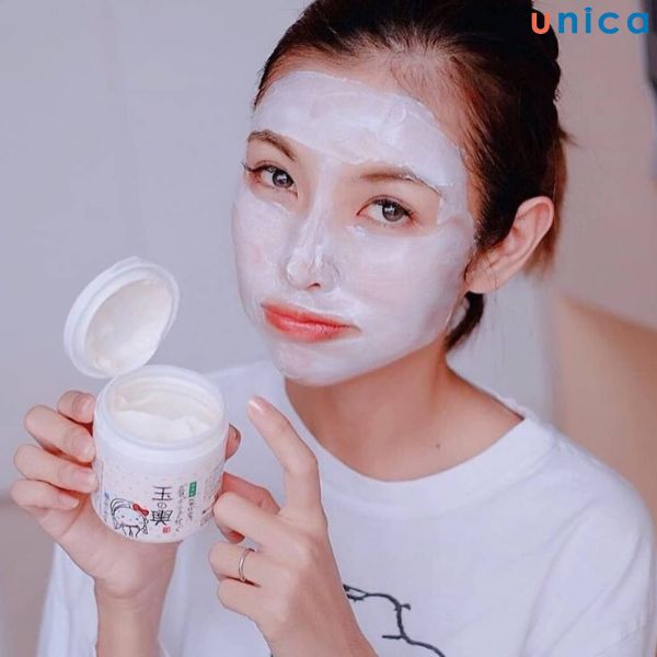 Hướng dẫn cách dùng mặt nạ đậu hũ Nhật Bản